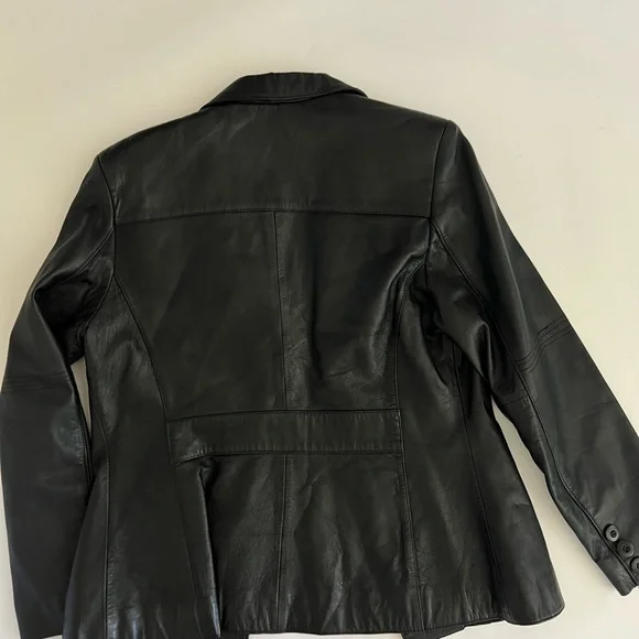 Black Wilson’s leather jacket - Picture 2 of 5